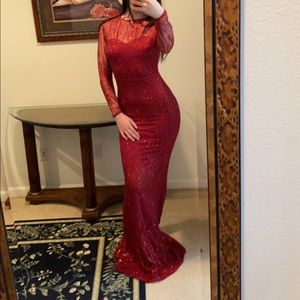 Elegant evening gown newly made!